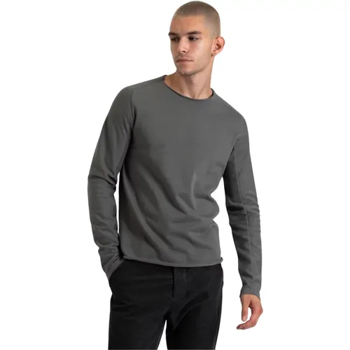 Baumwoll Langarmshirt - Hannes Roether - Modalova