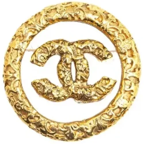 Pre-owned Jewellery, female, , Size: ONE SIZE Pre-owned Plastic brooches - Chanel Vintage - Modalova