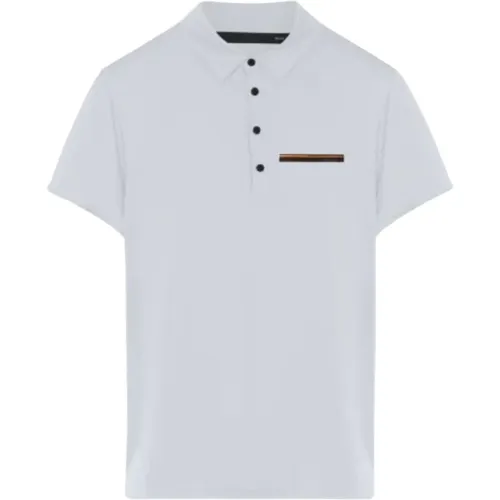 Monochromatic Oxford Bond Pocket Polo Shirt , male, Sizes: 2XL, M, XL, L - RRD - Modalova