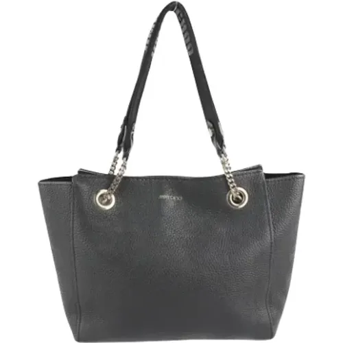 Pre-owned Tote Bags, female, , Size: ONE SIZE Pre-owned Leather handbags - Jimmy Choo Pre-owned - Modalova