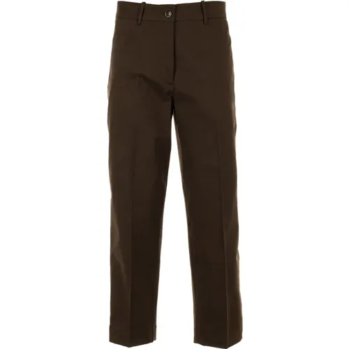 Chinos, female, , Size: W27 Trousers Stylish Pantalone - Nine In The Morning - Modalova