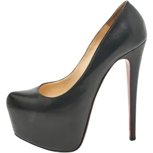 Pre-owned Pumps, female, , Size: 8 1/2 US Pre-owned Leather heels - Christian Louboutin Pre-owned - Modalova