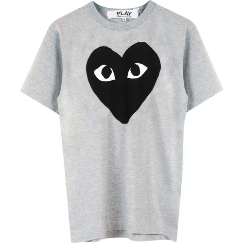 T-Shirts , Herren, Größe: L - Comme des Garçons Play - Modalova