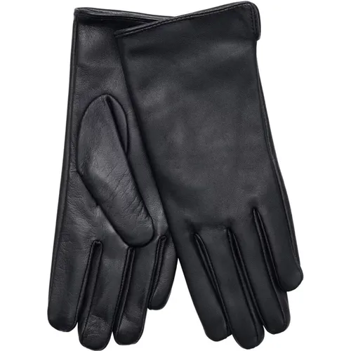 Schwarze Lederhandschuhe Skind 18326 - NOTYZ - Modalova