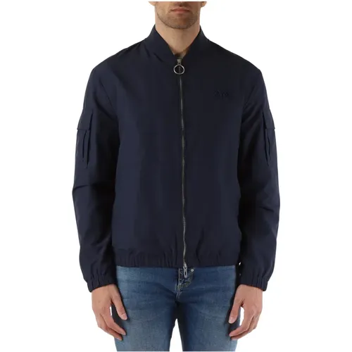 Embroidered Cotton Blend Jacket , male, Sizes: M, L, S, XL, 2XL - Antony Morato - Modalova