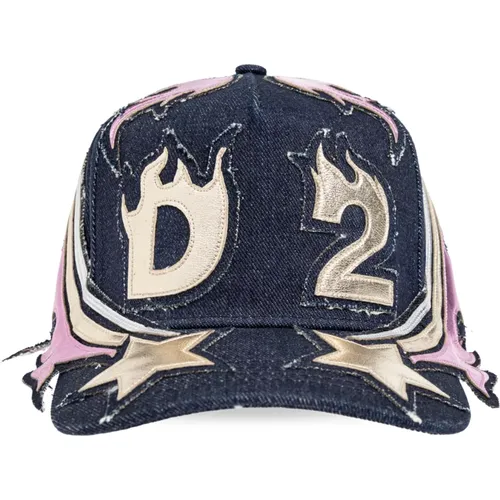 Caps, male, , Size: ONE SIZE Baseball cap - Dsquared2 - Modalova