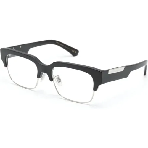 Schwarze Optische Brille Stilvoll und vielseitig , Herren, Größe: 53 MM - Dolce & Gabbana - Modalova