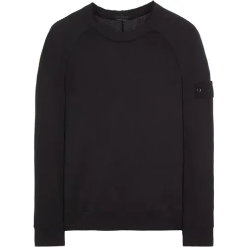 Ghost Raglan Cotton Jersey Sweatshirt , male, Sizes: 2XL - Stone Island - Modalova