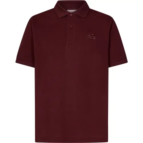 Polo Shirts, male, , Size: L Bordeaux Polo Shirt Men's Clothing - Lacoste - Modalova