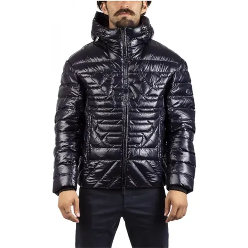 Down Jackets, male, , Size: 2XL Men`s Down Jacket - Emporio Armani - Modalova