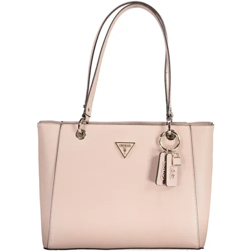 Rosa Schultertasche Noelle 2 Fächer - Guess - Modalova