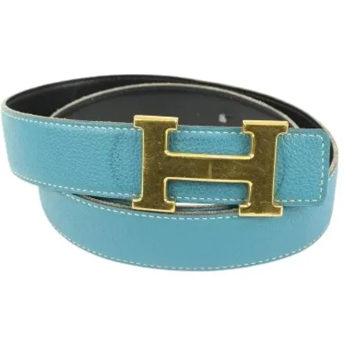 Pre-owned Belts, female, , Size: ONE SIZE Pre-owned Leather belts - Hermès Vintage - Modalova