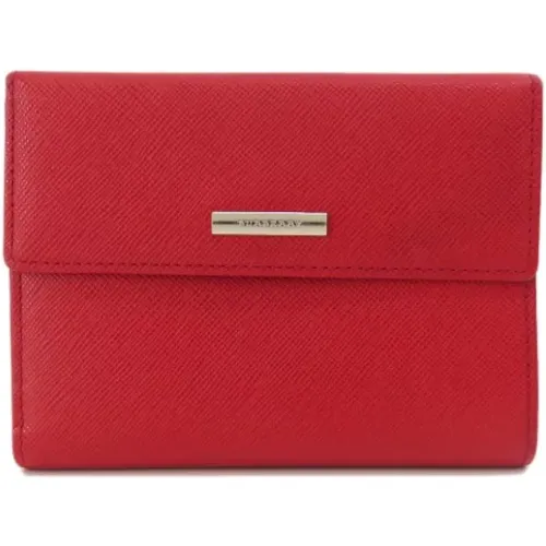 Pre-owned Wallets, female, , Size: ONE SIZE Pre-owned Plastic wallets - Burberry Vintage - Modalova