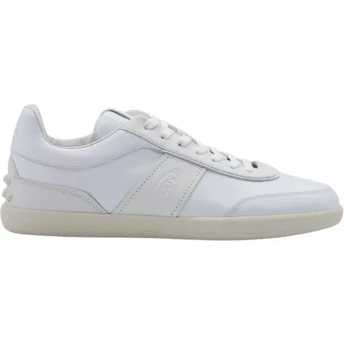 Leather Sneakers , male, Sizes: 9 UK, 6 UK, 6 1/2 UK, 9 1/2 UK, 10 UK, 11 UK, 8 UK, 10 1/2 UK - TOD'S - Modalova