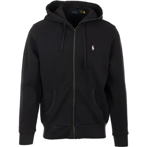 Zip-throughs, male, , Size: XL Sweater Hoodie Long Sleeve - Ralph Lauren - Modalova