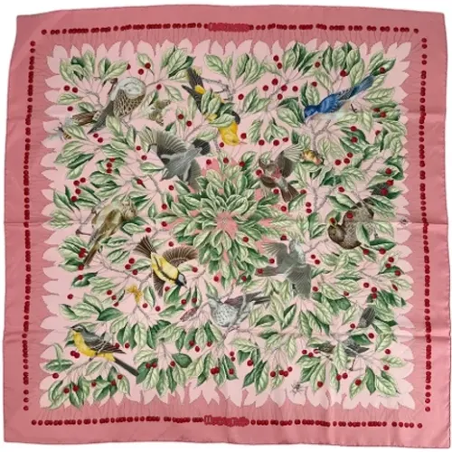 Pre-owned Scarves, female, , Size: ONE SIZE Pre-owned Silk scarves - Hermès Vintage - Modalova