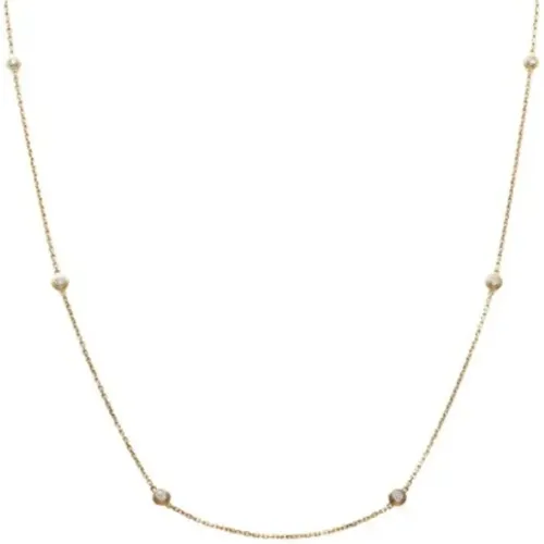 Pre-owned Jewellery, female, , Size: ONE SIZE Pre-owned Rose Gold necklaces - Cartier Vintage - Modalova