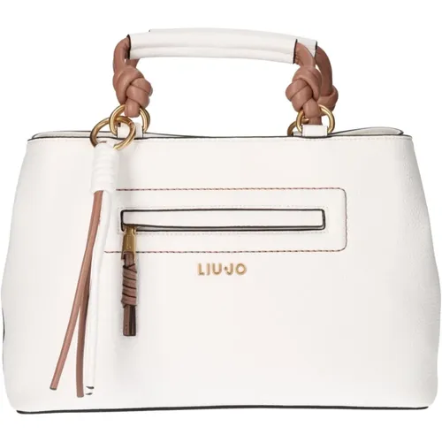 Handtasche mit Kontrastdetails für Frauen , Damen, Größe: ONE Size - Liu Jo - Modalova