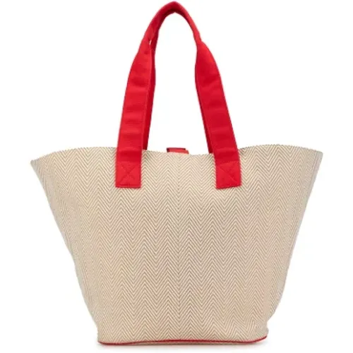 Pre-owned Tote Bags, female, , Size: ONE SIZE Pre-owned Canvas totes - Hermès Vintage - Modalova