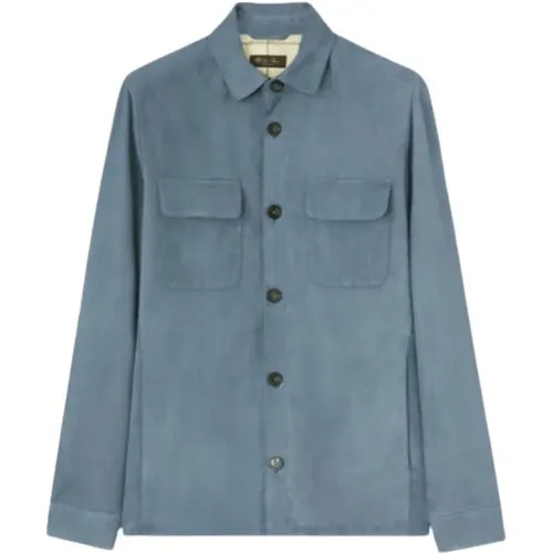 Ultra-Soft Casual Shirt Jacket , male, Sizes: XL - Loro Piana - Modalova