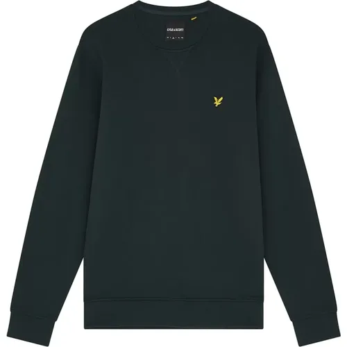 Sweatshirts, male, , Size: L Mid Layers Crew Neck Sweatshirt - Lyle & Scott - Modalova