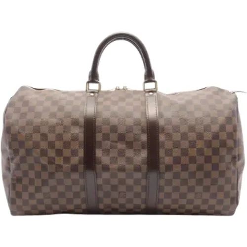 Pre-owned Weekend Bags, female, , Size: ONE SIZE Pre-owned Coated canvas louis-vuitton-bags - Louis Vuitton Vintage - Modalova