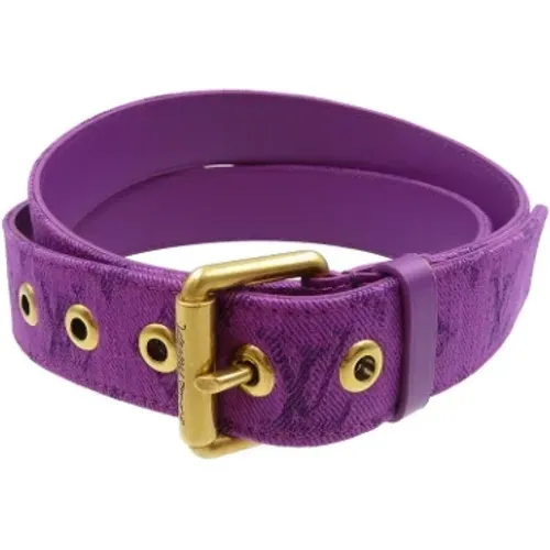 Pre-owned Belts, male, , Size: ONE SIZE Pre-owned Fur belts - Louis Vuitton Vintage - Modalova