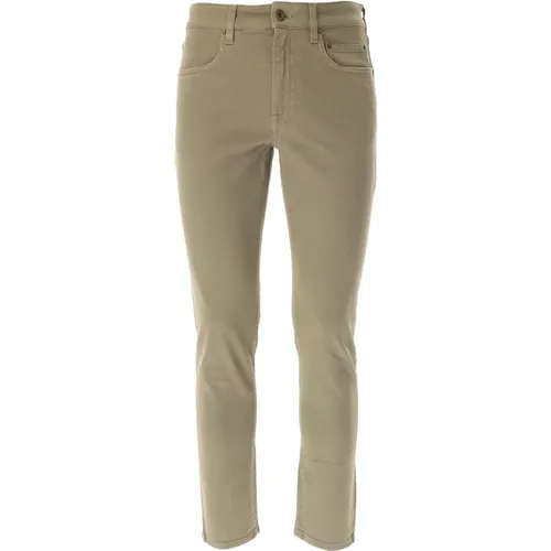 Trousers Dove Grey , male, Sizes: W36, W35 - Siviglia - Modalova
