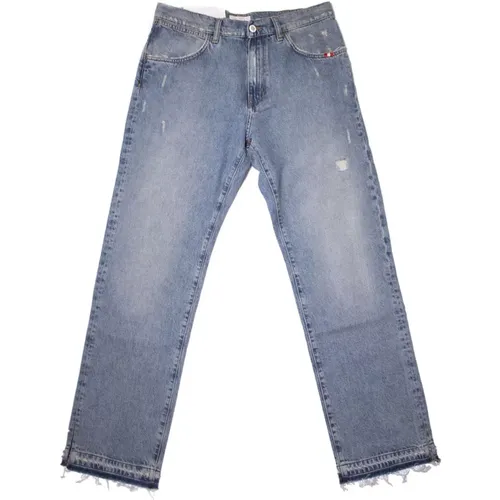 Jeans , male, Sizes: W34 - Amish - Modalova