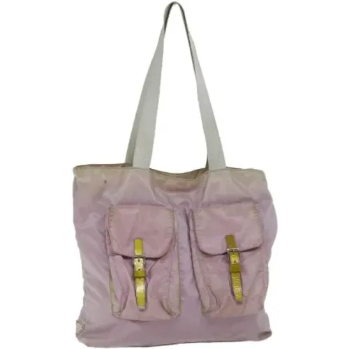 Pre-owned Tote Bags, female, , Size: ONE SIZE Pre-owned Nylon prada-bags - Prada Vintage - Modalova