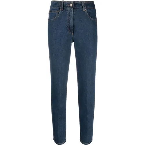 Skinny Jeans , female, Sizes: L - PESERICO - Modalova