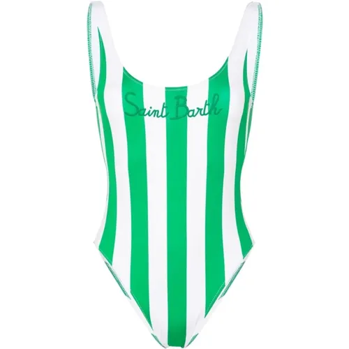 Green Sea Clothing Vertical Stripe , female, Sizes: L - MC2 Saint Barth - Modalova