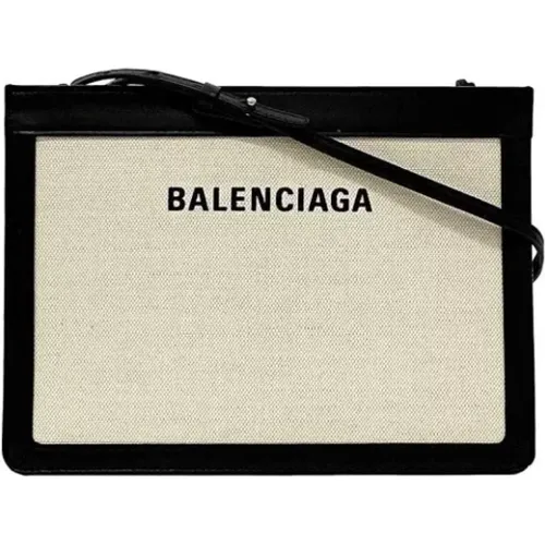 Pre-owned Cross Body Bags, female, , Size: ONE SIZE Pre-owned Canvas balenciaga-bags - Balenciaga Vintage - Modalova