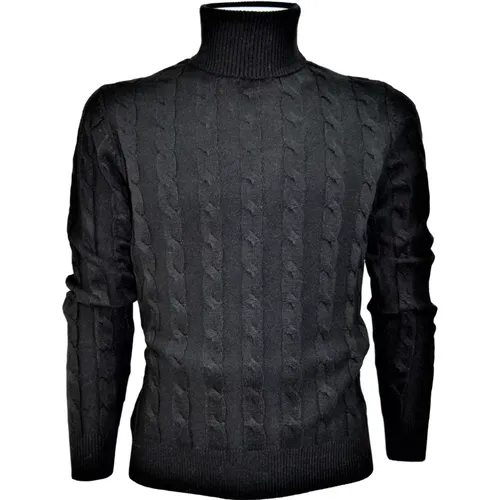 Turtleck Turtleneck , male, Sizes: L, 3XL, XL, 2XL, M - Cashmere Company - Modalova