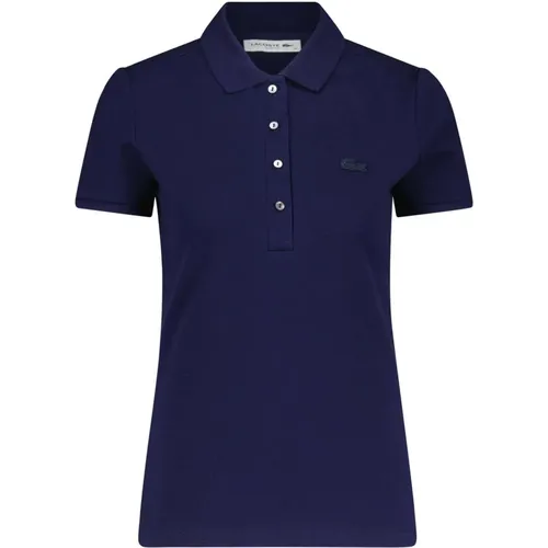 Logo Applikation Slim-Fit Poloshirt - Lacoste - Modalova