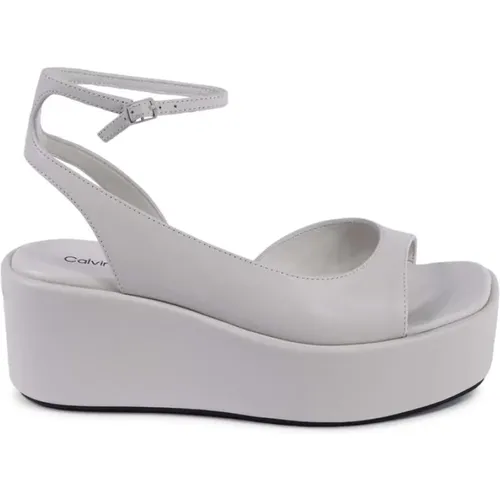 Wedges, female, , Size: 7 US Trendy Platform Sandals - Calvin Klein - Modalova