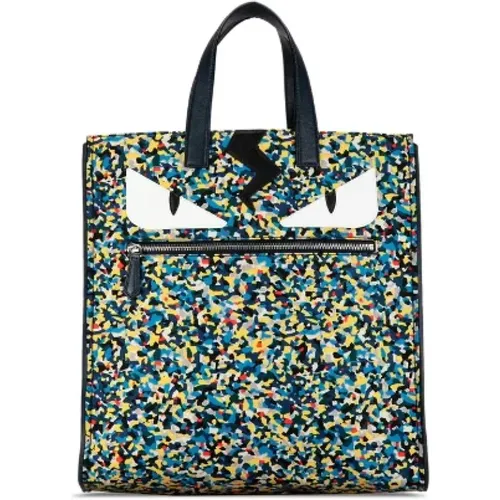 Pre-owned Tote Bags, female, , Size: ONE SIZE Pre-owned Canvas fendi-bags - Fendi Vintage - Modalova