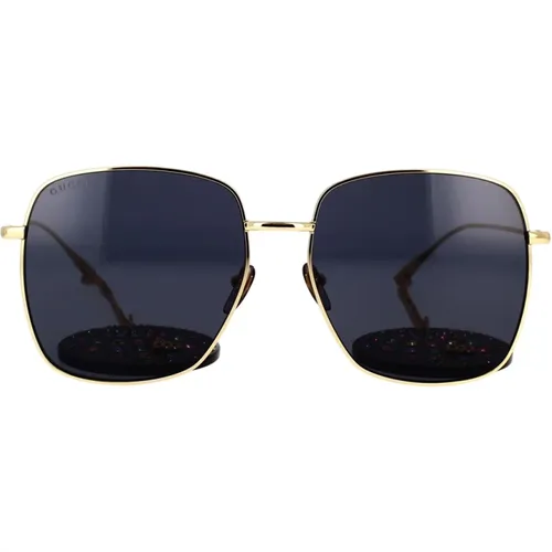 Square Oversized Sunglasses with Exclusive Pendants , female, Sizes: 59 MM - Gucci - Modalova