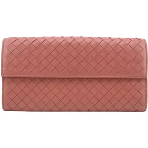 Pre-owned Wallets, female, , Size: ONE SIZE Pre-owned Leather wallets - Bottega Veneta Vintage - Modalova