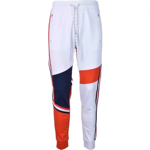 Sweatpants, male, , Size: S Cotton Elastane Pants - Bikkembergs - Modalova