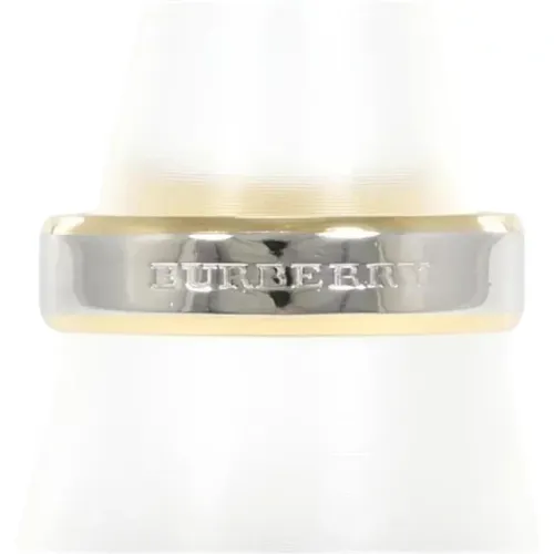 Pre-owned Gold rings , female, Sizes: ONE SIZE - Burberry Vintage - Modalova