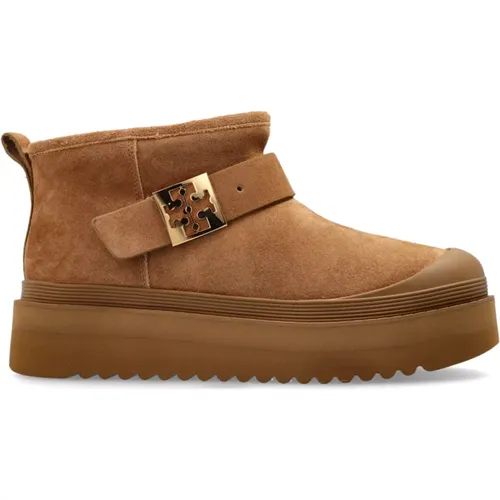 Schneestiefel mit Logo , Damen, Größe: 39 EU - TORY BURCH - Modalova