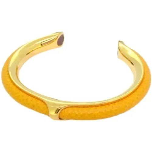 Pre-owned Gold bracelets , female, Sizes: ONE SIZE - Hermès Vintage - Modalova