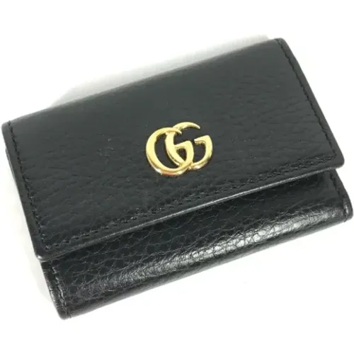 Pre-owned Accessories, female, , Size: ONE SIZE Pre-owned Leather key-holders - Gucci Vintage - Modalova