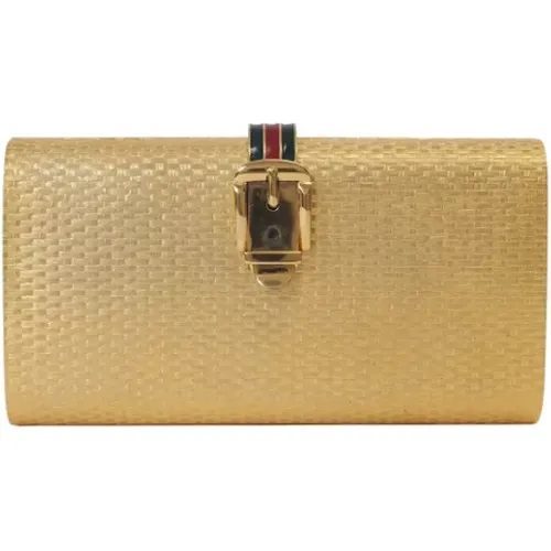 Pre-owned Wallets, female, , Size: ONE SIZE Pre-owned Metal gucci-bags - Gucci Vintage - Modalova