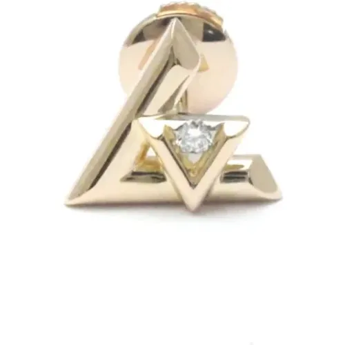 Pre-owned Jewellery, female, , Size: ONE SIZE Pre-owned Rose Gold earrings - Louis Vuitton Vintage - Modalova