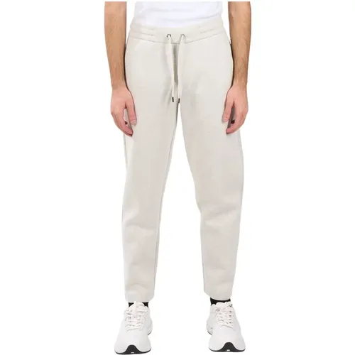 Sweatpants, male, , Size: M Relaxed fit sweatpants with elastic cuffs - Hugo Boss - Modalova