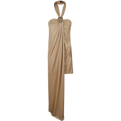 Goldrose Elegant Dress , female, Sizes: M - Blumarine - Modalova