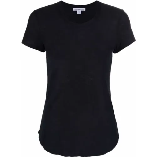 Stylish T-shirts and Polos Collection , female, Sizes: L, M - James Perse - Modalova
