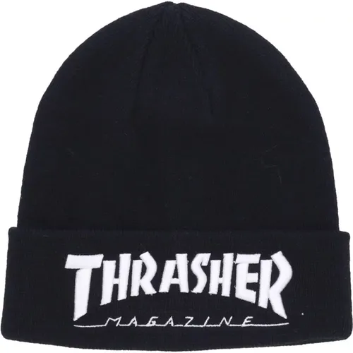 Beanies, male, , Size: ONE SIZE Logo Beanie Hat - Thrasher - Modalova